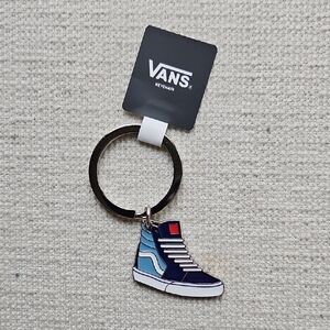 Vans Navy and Light Blue Sneaker Keychain